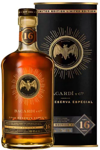 Bacardi 16 éves Rum Limitált (40% 1L)