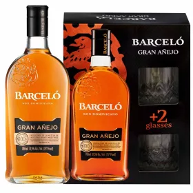 Barcelo Gran Anejo Rum + Pohár (37,5% 0,7L)
