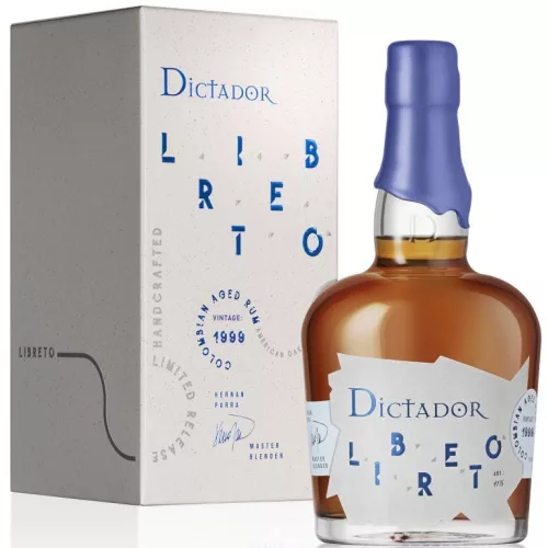 Dictador Libreto American Oak Cask Vintage 1996 Rum (44% 0,7L)