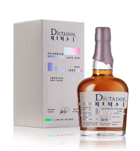 Dictador Rima 1997 American Oak Cask PDD. (0,7L 50%)