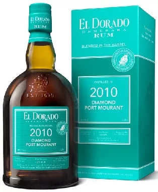 El Dorado 2010 Diamond Port Mourant Rum DD (0,7L 49,6%)