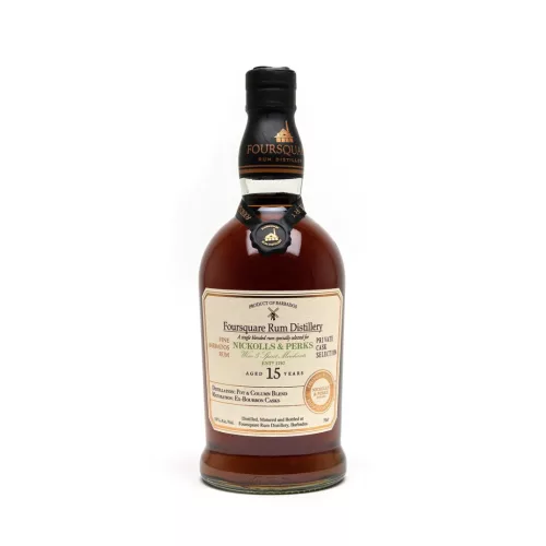Foursquare 15 Year Old Private Cask Selection – Nickolls & Perks 225th Anniversary (58% 0,7L)