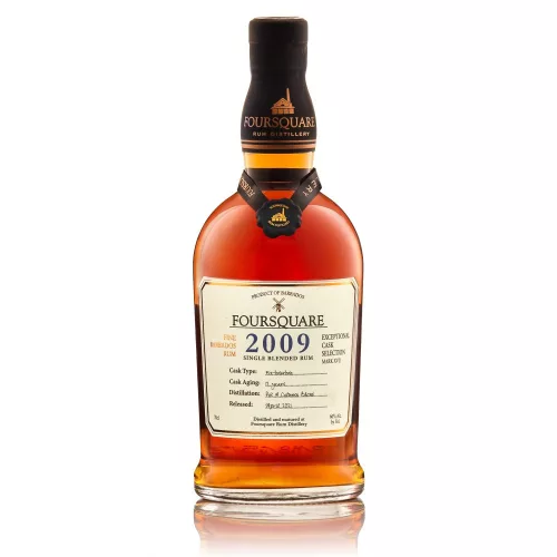 Foursquare 12 éves 2009 Rum (0,7L 60%)