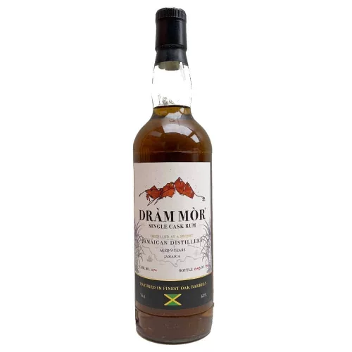 Drám Mór Jamaica Secret Cask No. #072 9 éves Rum ( 0,7L 62%)