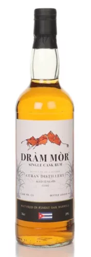 Drám Mór Cuba Secret Cask No. #139 12 éves Rum (0,7L 59%)