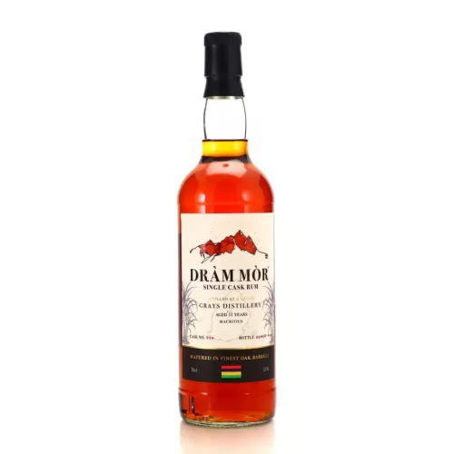 Drám Mór Mauritius Grays Cask No. #994 11 éves Rum (0,7L 51%)