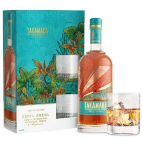   Takamaka Zepis Kreol Rum (St. Andre Series) (DD+Pohár) (43% 0,7L)