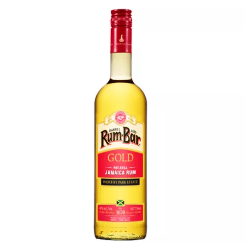 Worthy Park Rum-Bar 4 Years Gold Rum (0,7L 40%)