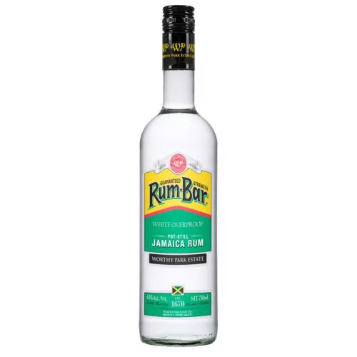 Worthy Park Rum-Bar Overproof White Rum (0,7L 63%)