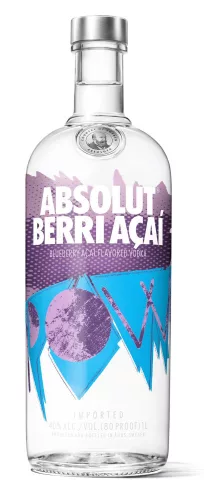Absolut Berri Acai Vodka  (1L 40%)