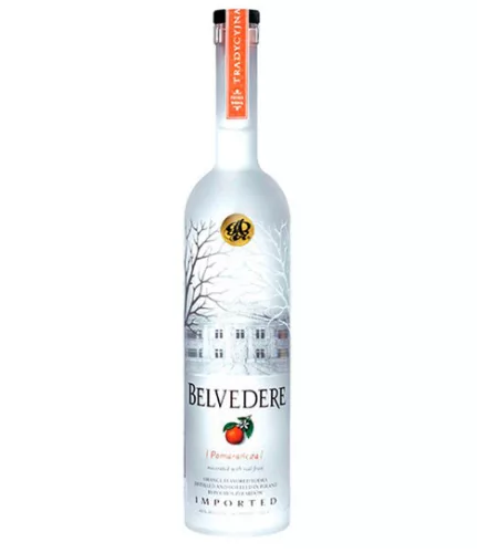 Belvedere Pomarancza Vodka  (Narancs) (1L 40%)