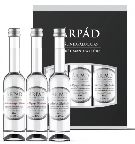 Árpád Silver Pálinkaválogatás Mini (0,12L 40%)