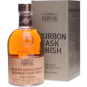 Francoli Bourbon Cask Finished Grappa DD. (0,5L 40%)