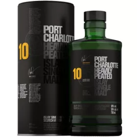Bruichladdich Port Charlotte 10 éves Whisky (50% 0,7L)