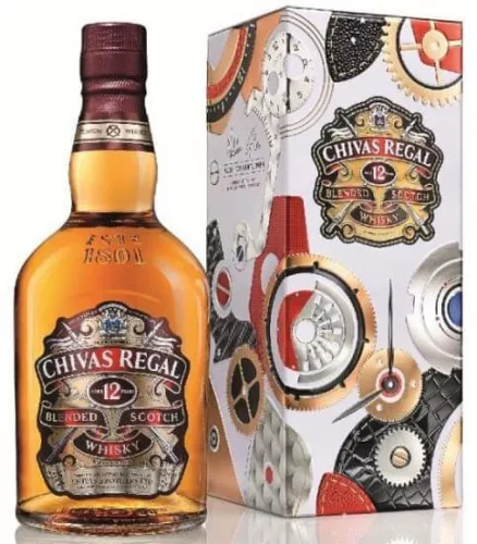Chivas Regal 12 éves Whisky Bremont Fehér (40% 0,7L)
