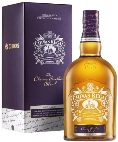 Chivas Regal Brothers Blend 12 éves Whisky (40% 1L)