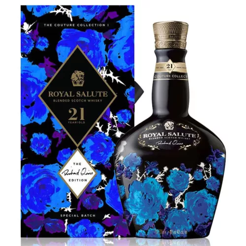 Chivas Regal Royal Salute 21 Years Dark Richard Quinn Edition Whisky (0,7L  40%)