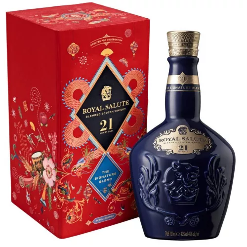 Chivas Regal Royal Salute 21 Years Whisky (Chinese New Year Limited) (0,7L 40%)