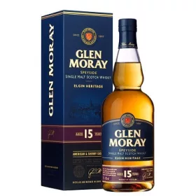 Glen Moray 15 éves Whisky (0,7L 40%)