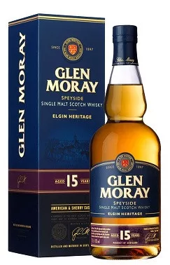 Glen Moray 15 éves Whisky (0,7L 40%)