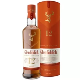 Glenfiddich 12 éves Triple Oak Whisky (40% 0,7L)