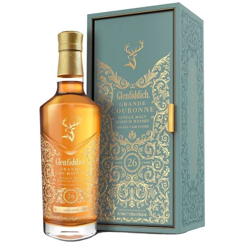 Glenfiddich 26 éves Grande Couronne Whisky (0,7L 43%)
