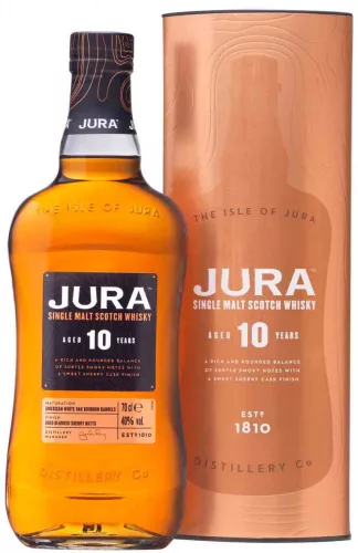 Jura 10 éves Whisky (40% 0,7L)
