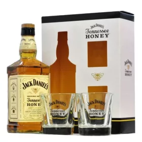 Jack Daniels Honey  Whiskey DD+Pohár (35% 0,7L)