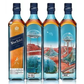   Johnnie Walker Blue Label  Whisky (Mars City Edition) (40% 0,7L)
