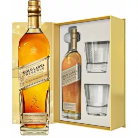   Johnnie Walker Gold Label Reserve Whisky (DD+2 Pohár) (40% 0,7L)