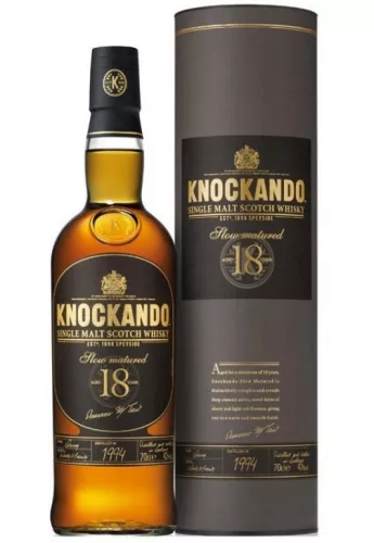 Knockando 18 éves Whisky (43% 0,7L)