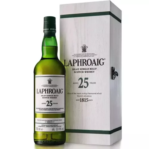 Laphroaig 25 éves Whisky DD (0,7L 53,4%)