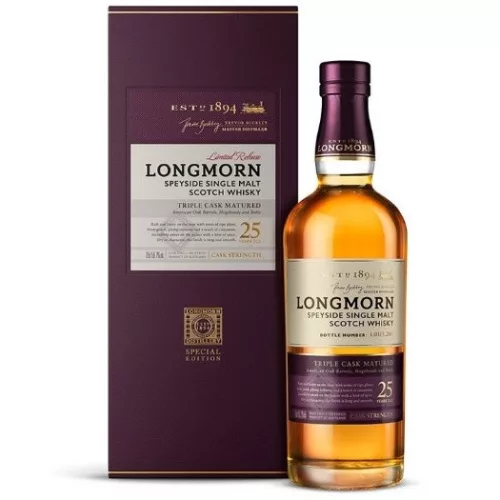 Longmorn 25 éves Whisky  (0,7L 52,2%)