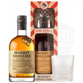 Monkey Shoulder Whisky + Pohár (40% 0,7L)