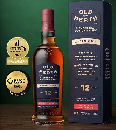 Old Perth 12 éves Whisky (46% 0,7L)