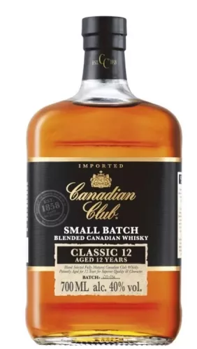 Canadian Club Whisky 12 éves Classic Small Batch Blended (0,7L 40%)