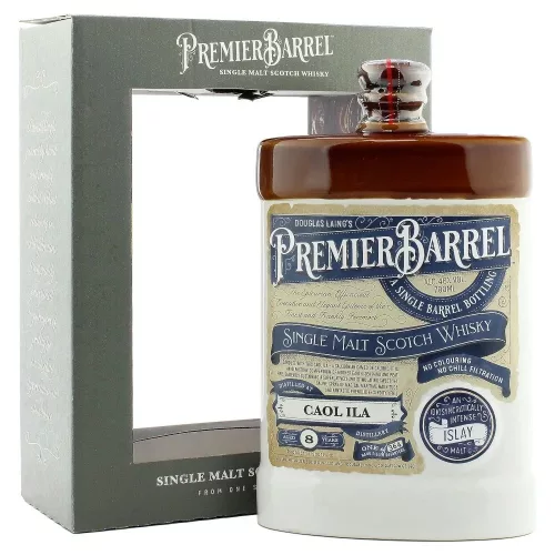 Premier Barrel Caol Ila 8 éves 46 Whisky (Kerámia) (46% 0,7L)