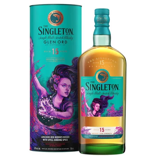 Singleton 15 éves The Enchantress Of The Ruby Solstice Limitált Whisky (54,2% 0,7L)