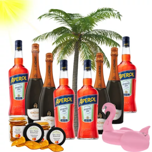 Aperol Spritz Nyári Csomag *Cinzano (4x0,7L 11%) (4x0,75L 11%)