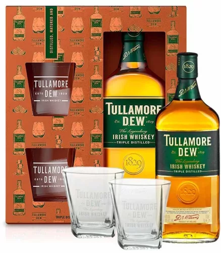 Tullamore Dew Whisky DD + Pohár (40% 0,7L)