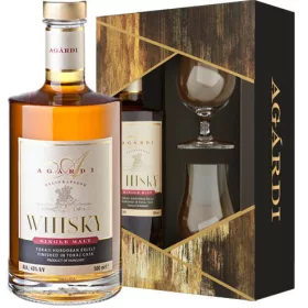 Agárdi Whisky DD + 2 pohár (43% 0,5L)