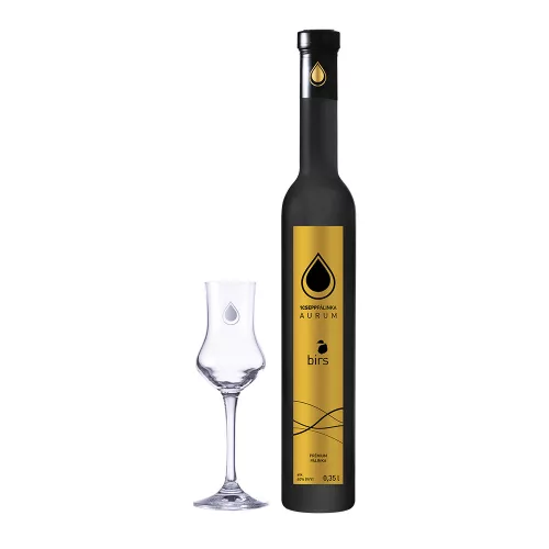 1Csepp Birs AURUM Pálinka (0,35L 40%)