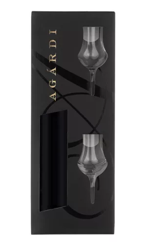 Agárdi Doboz + 2 db Pohár (Pálinka nélkül)