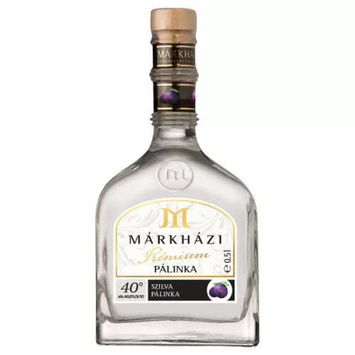 Márkházi Prémium Szilva Pálinka (40% 0,5L)