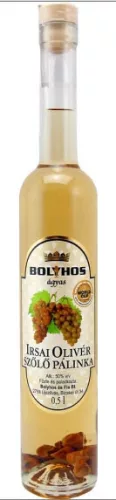 Bolyhos Ágyas Irsai Olivér Szőlő Pálinka (50% 0,5L)