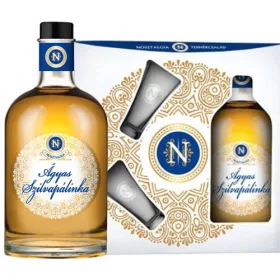 Nosztalgia Ágyas Szilvapálinka + 2 Pohár (40% 0,5L)