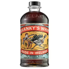 Shanky's Whip Black Irish Whiskey Likőr (33% 0,35L)