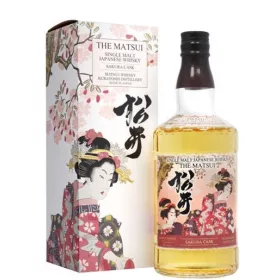   The Matsui Whisky Sakura Cask Single Malt Japanese (0.7L 48%)