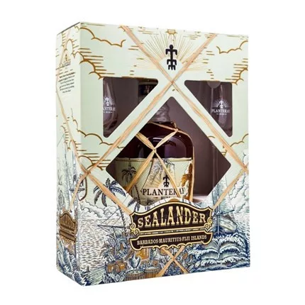 Planteray Sealander Rum + 2 Pohár (0,7L 40%)