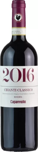 Capannelle Chianti Classico Riserva 2016 (0,75L 13,5%)